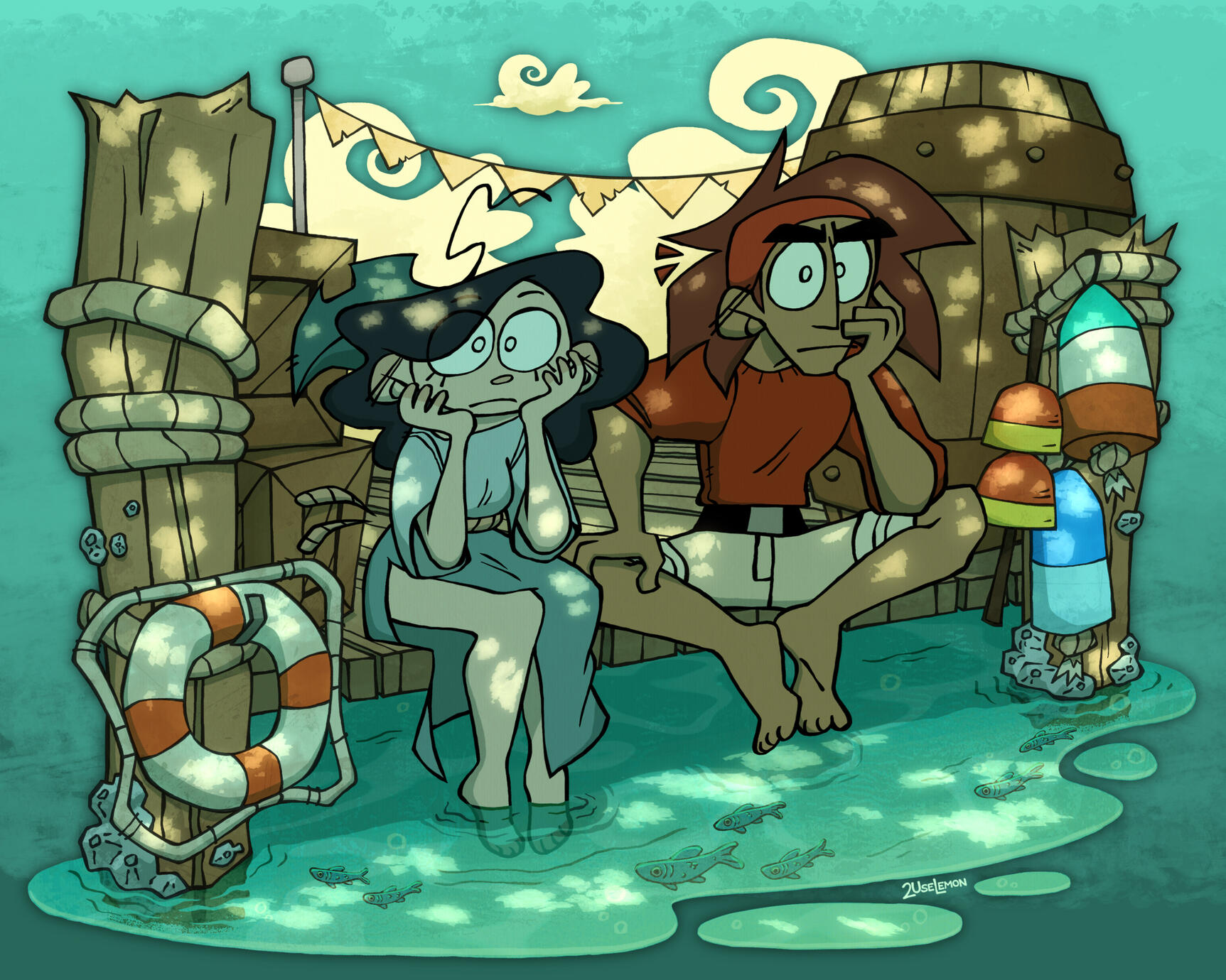 Boring Day at the Docks